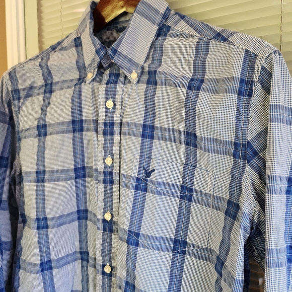 Blue Check Bottondown Shirt S Bundle - Picture 10 of 11